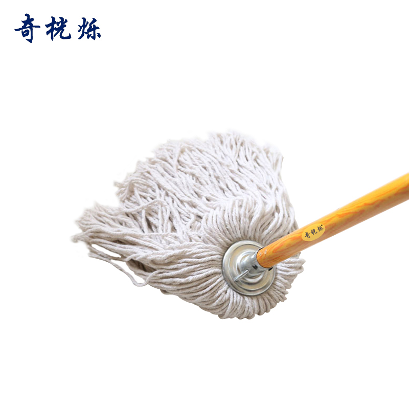 奇桄烁拖把圆头白色把