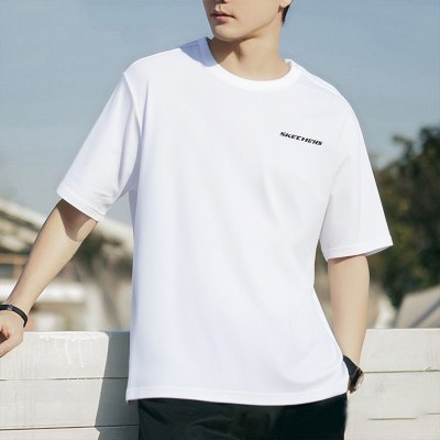 斯凯奇 男女同款T恤短袖 P225U117-0019SL 件