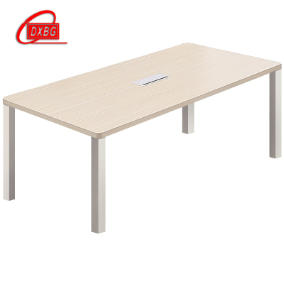 DXBG加固钢木电脑桌台式桌加长双人简约现代会议桌填单桌[工厂现做 7天内发货]
