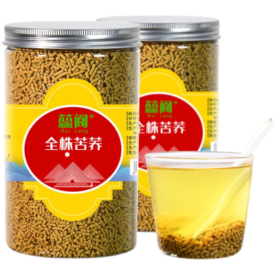全株苦荞茶正品四川大凉山正宗荞麦茶麦香罐装均码
