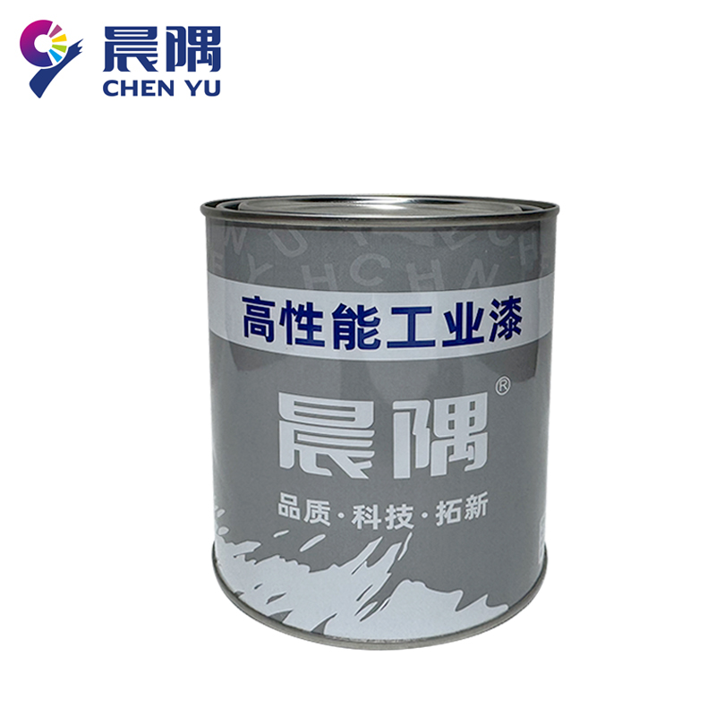 晨隅油漆反光漆工业漆红1kg/桶