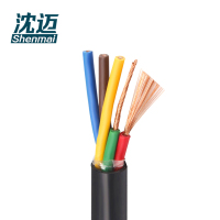 沈迈 护套软电线 ZR-RVV-5*6mm²/米