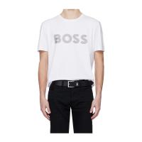 Hugo boss弹性男士短袖T恤两件装圆领直下摆日常休闲穿搭