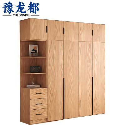 豫龙都 实木衣柜 2m 台