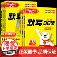 2025秋季新版跳跳熊默写日日清小学一年级二年级三四五六年级上册下册默写能手训练同步字词句汉字训练人教版语文专项大通关练