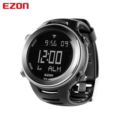 EZON宜准电波表手表男士户外防水休闲潮流跑步电子男表同款同款L002A01