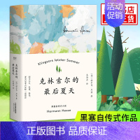 [正版]小红书同款克林索尔的后夏天(精) 赫尔曼黑塞著文字如调色盘般交织迷离 关乎诗歌 艺术与生活 外国小说书籍