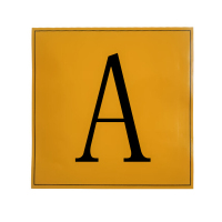 中电鼎润 Yellow250 250mm*250mm 标签标牌 (计价单位:张) 黄色