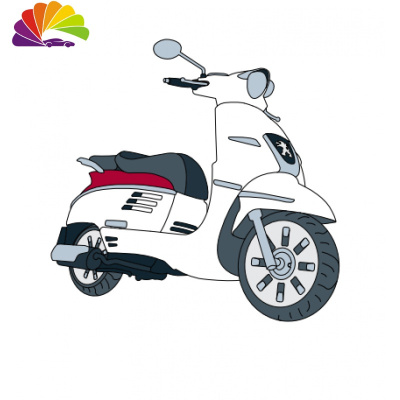 姜戈150改装钥匙扣django摩托车钥匙圈配件挂件模型摆件礼盒 樱桃红