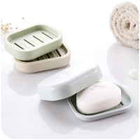 日韩创意简约旅行塑料皂盒带盖手工皂盒子沥水香皂盒肥皂盒皂托