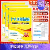 [2025]语文+数学+英语 (新高考) 高考10真卷 [正版]2025新版备考新高考十年真题精编全解语文数学英语物理化