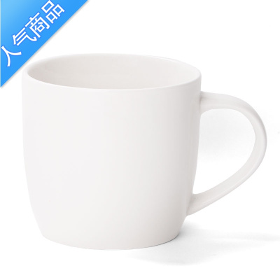 YICHENG经典美式大咖啡杯陶瓷马克杯欧式简约复古水杯家用牛奶早餐咖啡杯