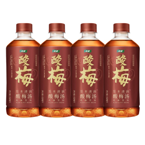 怡宝 至本清润酸梅汤450ml*4瓶装