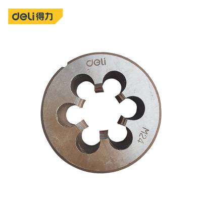 得力工具DL3620_合金钢圆板牙M20(新VI)(银)(个)