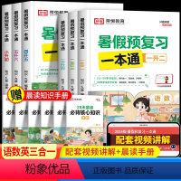 暑假预复习一本通 三升四 [正版]荣恒2024暑假预复习一本通一升二升三四五六年级下册人教版暑假作业衔接28天打卡计划同