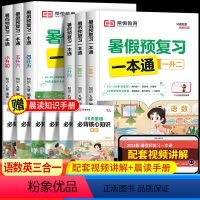 暑假预复习一本通 三升四 [正版]荣恒2024暑假预复习一本通一升二升三四五六年级下册人教版暑假作业衔接28天打卡计划同