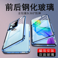 可波vivoY100手机壳保护套磁吸卡扣Y100金属双面全包套防摔手机壳