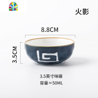日式青瑶可爱饭碗沙拉碗陶瓷碗盘套装家用单个创意餐具厨房大汤碗 FENGHOU 6寸布纹碗-蓝线
