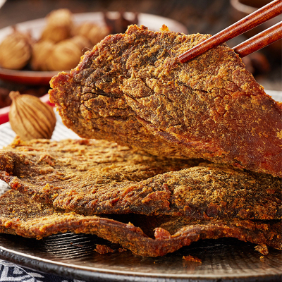 香辣牛肉干60g/袋香辣美味精选原料