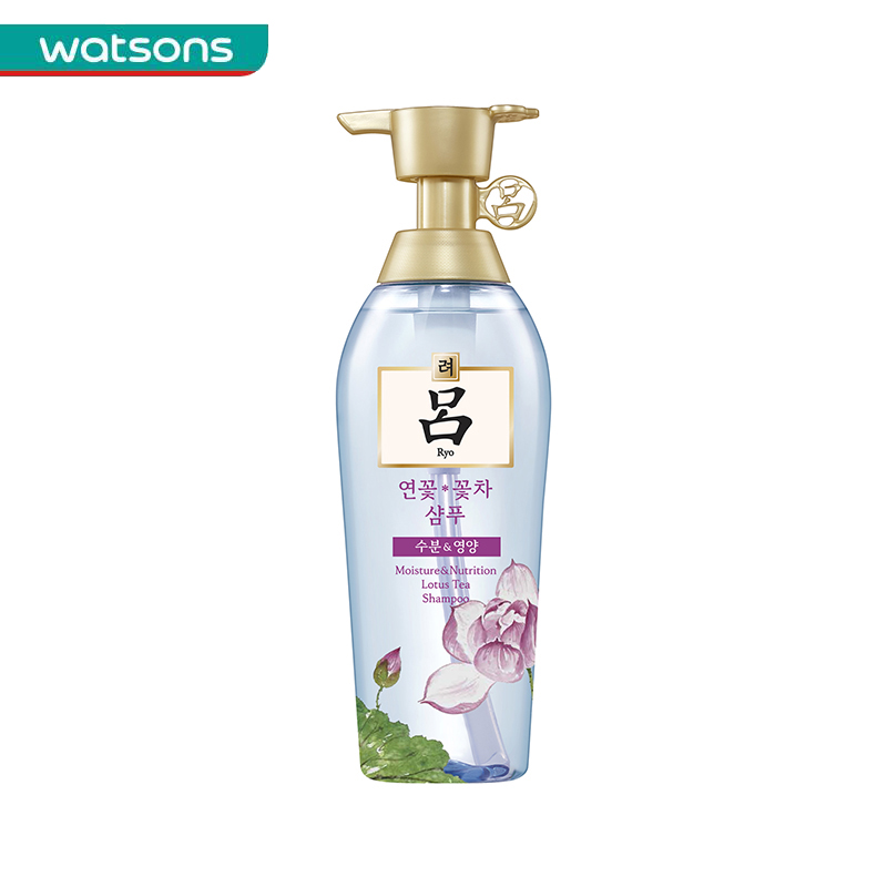 【屈臣氏】吕花茶清漾凝润保湿洗发水(油性头发)400毫升 洗发露
