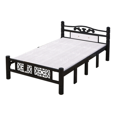 臻远 ZY-ZDC-16 简易行军床折叠床午休行军床黑色办公午休床 黑色 1米宽