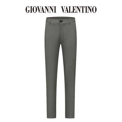 GIOVANNIVALENTINO卓凡尼华伦天奴秋季新品男士休闲裤直筒裤西裤