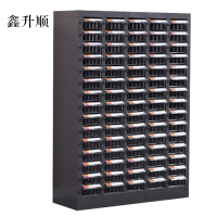 鑫升顺文件柜抽屉式工具收纳柜75抽透明小号抽屉无门加厚款