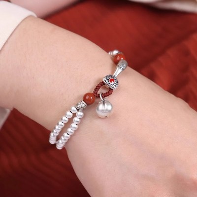 事事如意红绳手链女复古小众设计高级感轻奢百搭2025年新品手饰潮送女朋友老婆情人节七夕生日礼物