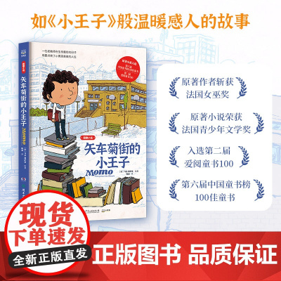 矢车菊街的小王子 图像小说 马克·利萨诺 关于阅读和友谊如何改变人生,展现书籍对儿童成长的深刻影响
