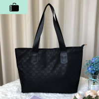 女包托特包尼龙单肩包简约帆布包防水牛津布手提包便携短途旅行袋NEW LAKE女士单肩包