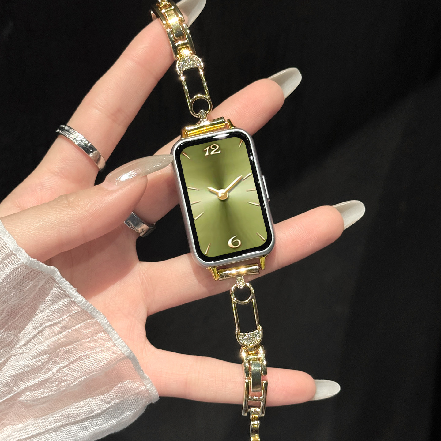 〔独角兽原创〕适用于华为gt6表带gt5/gt4手表小蛮腰真皮gt65pro智能watch54秋季女款高级感百搭