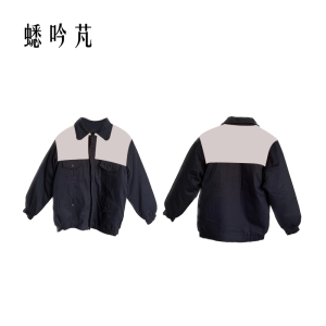 蟋吟芃 拼色羽绒服 各码 件