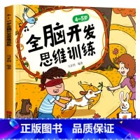 4-5岁全脑开发思维训练 [正版]全脑开发思维训练幼儿园书籍 2-3-4-5-6岁宝宝书籍益智早教两三岁四五岁儿童书籍绘