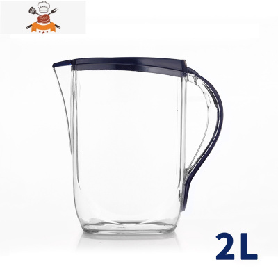 家用塑料冷水壶凉水壶耐热大容量果汁扎壶夏季茶水壶泡茶壶23 敬平