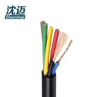 沈迈 铜芯软电线 RVV-6*0.4mm² /米