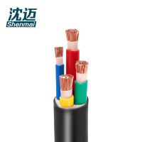 沈迈 铜芯软电缆 ZR-YJVR-0.6/1KV-3*10+1*6mm² /米
