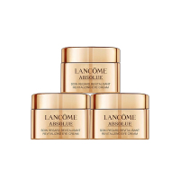 [国内专柜版正品保证]兰蔻LANCOME菁纯臻颜眼霜5ml*3紧实淡纹抗老去皱浓缩玫瑰精粹高浓度玻色因