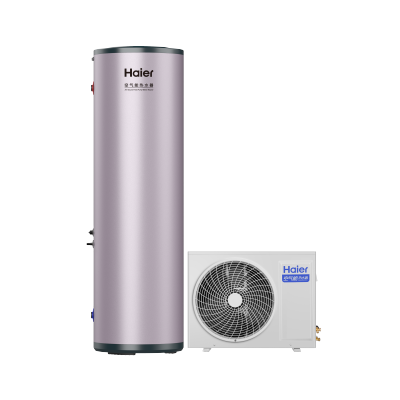 海尔(Haier)空气能热水器家用200升一级能效全变频科技中央速热安全省电节能空气源高温净水洗