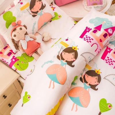 美帮汇儿童被套单套单件幼儿园全棉1.2米1.5床女孩宝宝被罩定制