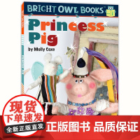 猫头鹰自然拼读:猪猪公主(短元音i)Bright Owl Books: Princess Pig美国原版基础元音提高口语