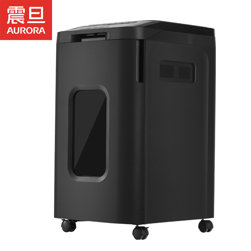 震旦4级保密全自动碎纸机(自动400张 手动10张 自动240分钟 手动30分钟32.2L可碎卡、光盘) AS350CD