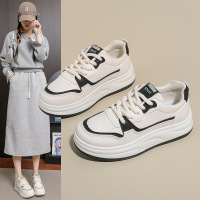 2026春季新ins韩版透气小白鞋女学生厚底百搭休闲运动板鞋