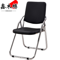 鑫木樽培训椅黑色把