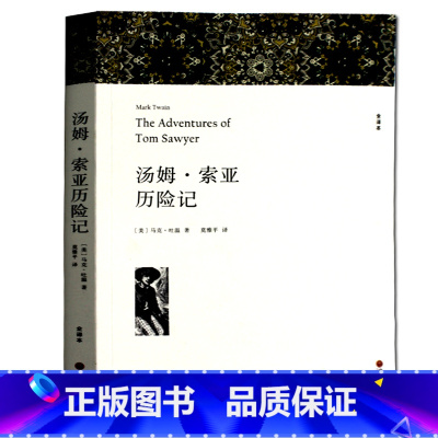 [正版]汤姆索亚历险记 全译本原版原著无删减中文版 世界经典文学名著书籍书