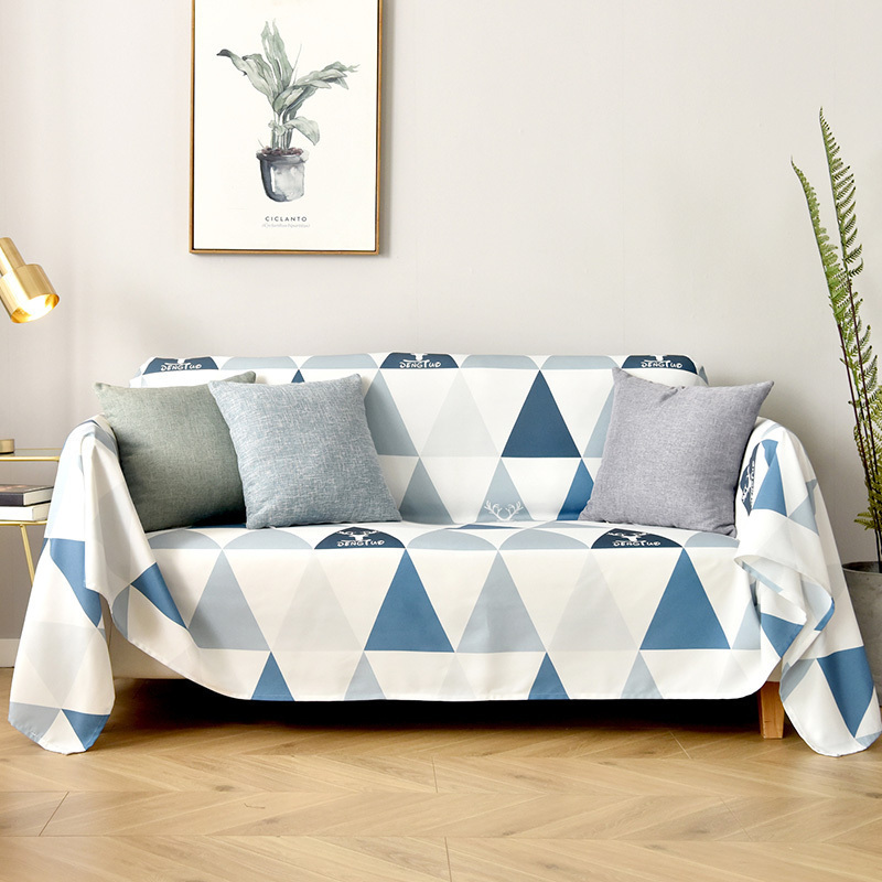 美帮汇北欧风格沙发巾套罩盖布全包简约现代时尚四季通用型客厅沙发垫
