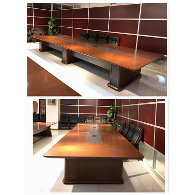 匡大会议桌6.0米会议桌轻奢风H1719-6000F(6000W*1900D*780H)