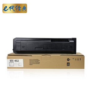 e代经典 MX-452CT粉盒黑色 适用夏普MX-452CT粉盒复合机AR-MX-452U MX4528U复印机 黑色