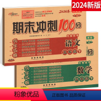 [正版]2024期末冲刺100分五年级下册语文+数学全套二2本5年级下册完全试卷测试密卷人教版RJ课标版 68所名校图