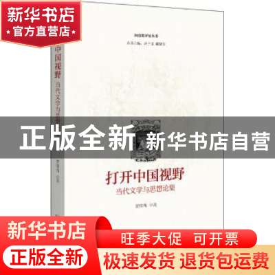 正版 打开中国视野——当代文学与思想论集 贺桂梅 北京大学出版