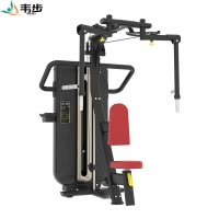 韦步MZM-002A商用坐式高位蝴蝶机手臂收合外展夹胸扩胸力量训练器